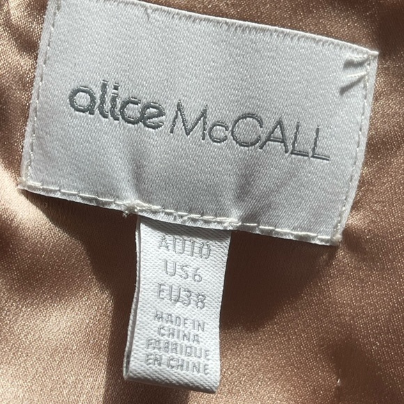 ❌SOLD❌ALICE MCCALL LOVEBIRDS DRESS ROSE PINK SIZE 6 - Picture 16 of 17